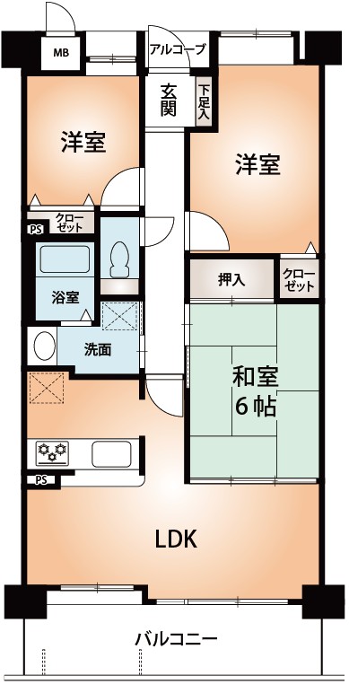 (間取)